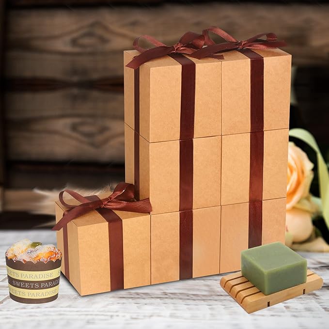 100 Pack Small Gift Boxes, Cupcake Boxes, Candy Boxes - Image 2