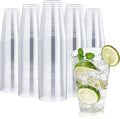 FOCUSLINE 200 Pack 14 oz Clear Plastic Cups, Large Disposable Cups Plastic by FOCUSLINE