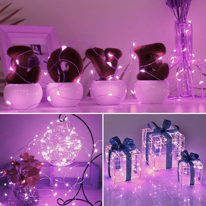 kolpop 12 Pack LED Fairy Lights Battery Operated, Mini Twinkle String Lights - Image 5