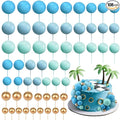 Tondiamo 108 Pcs Balls Cake Topper DIY Cupcake Insert Foam Balloons by Tondiamo