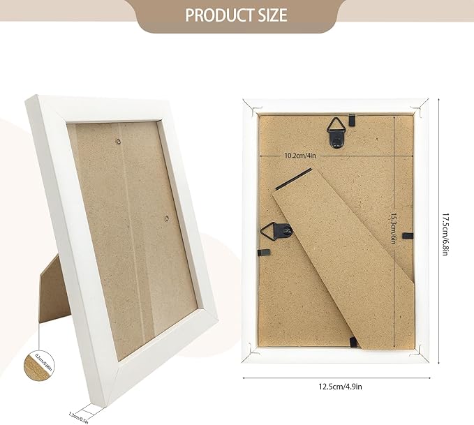 Set of 50 Picture Frame Bulk Photo Frames Wall Mounting Simple Photo Frames - Image 2