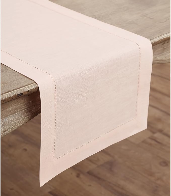 Solino Home Linen Pink Table Runner 36 Inches - Image 2