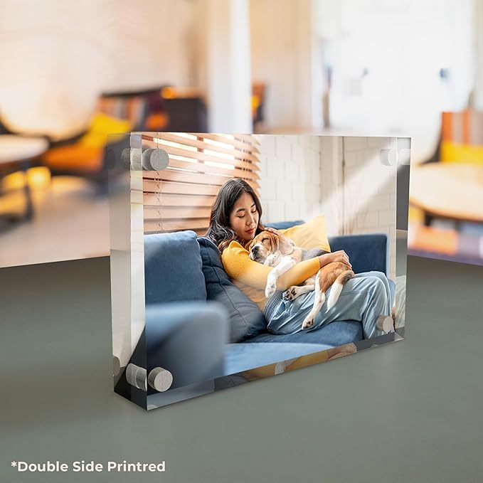 EGD Custom Double Sided Acrylic Photo Display | Romantic Photo Display - Image 5