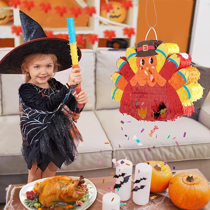 WERNNSAI Thanksgiving Turkey Pinata - Image 6