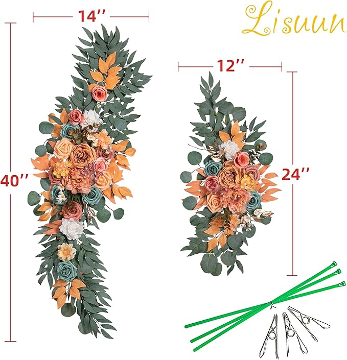 Wedding Arch Flowers, Artificial Flowers - Image 6