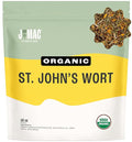 J Mac Botanicals, Organic St John's Wort Hypericum perforatum Loose Leaf Herbal by JMACBOTANICALS