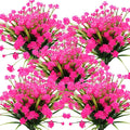 Artificial Flowers Outdoor UV Resistant Fake Plants Indoor Outside Hanging by Grunyia