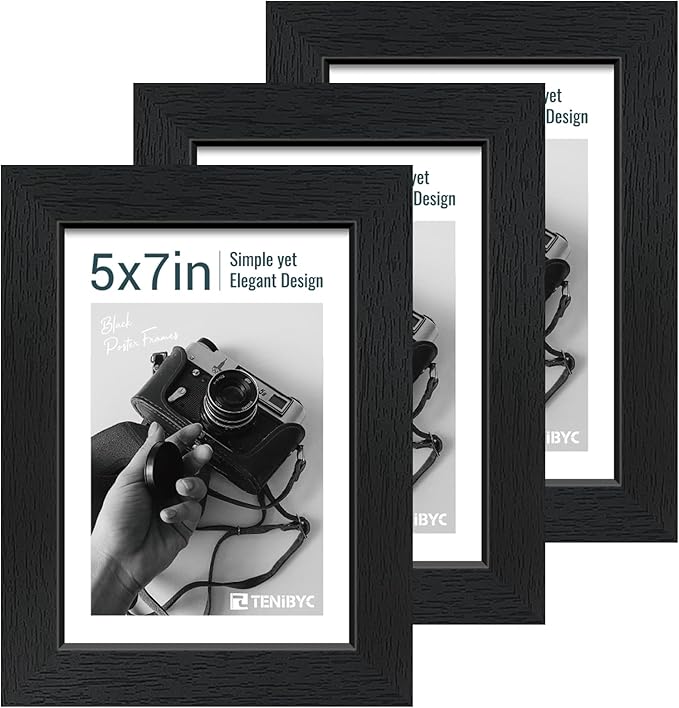 5x7 Picture Frame 3 Pack by TENiBYC