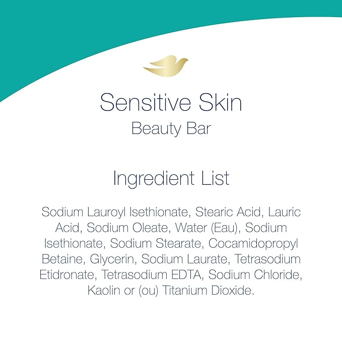 Dove Bar Soap for Sensitive Skin 3.15 oz - Image 6