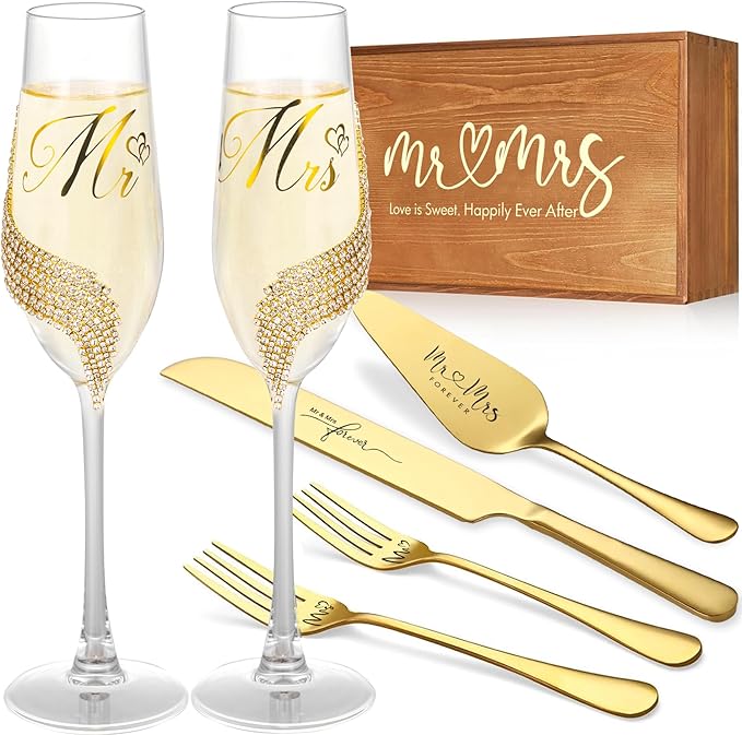 Wedding Cake Knife and Server Set by VARLKA