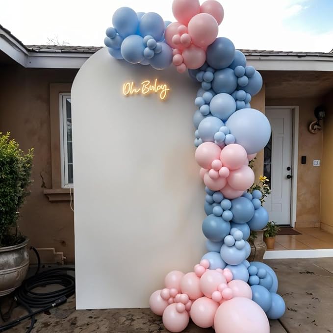Pink and Blue Balloons - Image 4