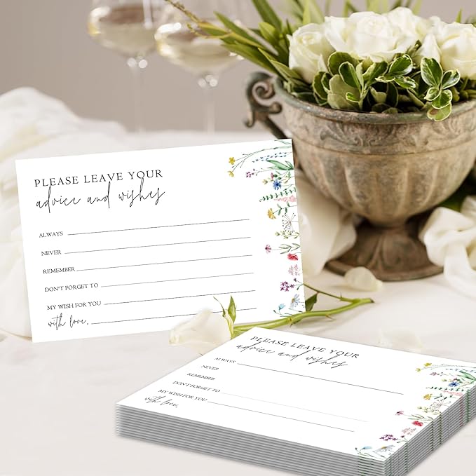 Wildflower Advice And Wishes Cards - Image 4
