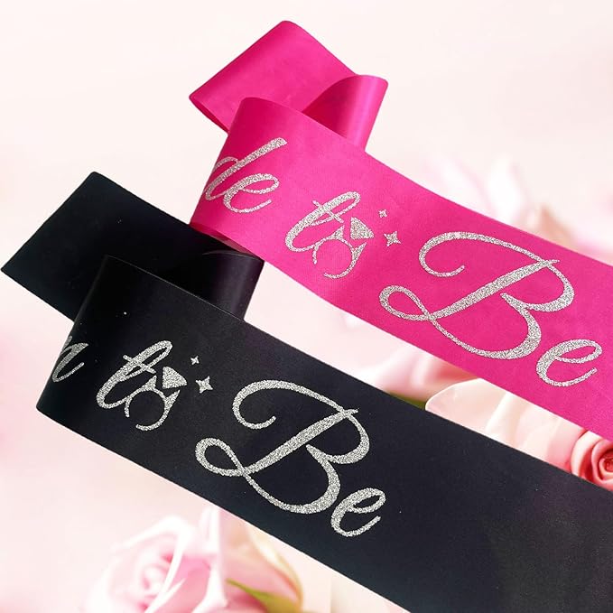 Bride Sash Bachelorette Party Bride and Groom to Be Sash - Image 5