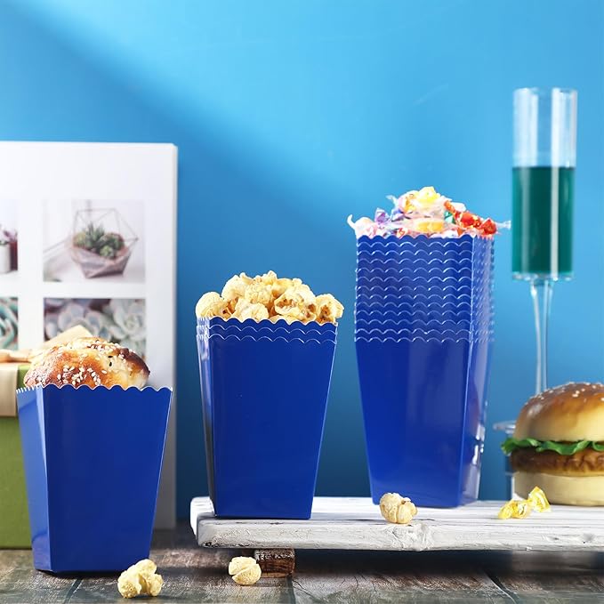 200 Pcs Popcorn Boxes Mini Paper Popcorn Box Cardboard Popcorn Container - Image 7