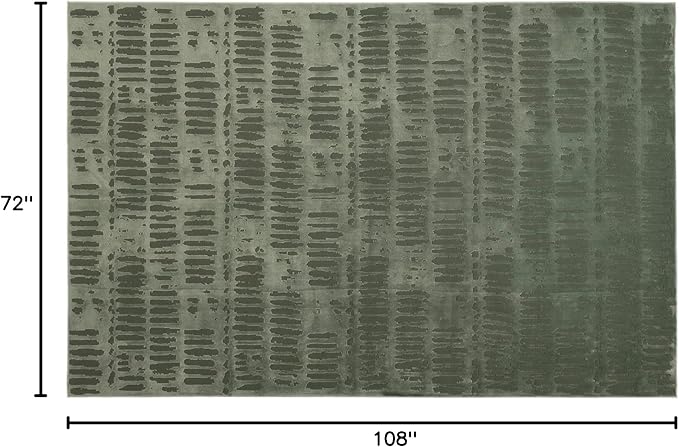 Revival Rugs Shell 6'7"x9' Washable Area Rug - Image 2