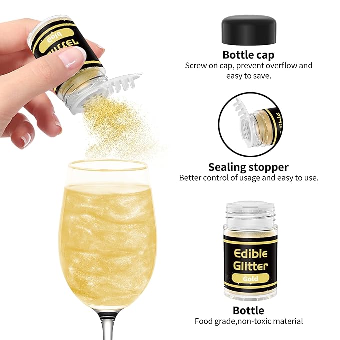 JIUPIN Edible Glitter - Image 3