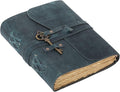 Leather Journal with Lined and Unlined Deckle Edge Paper 8x6 inch and Vintage by KomalsPassionLeather