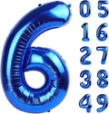 Navy blue number balloon 2026 by Upgesy