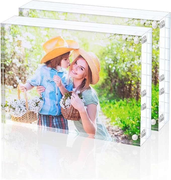 KIURENGT Bloberey Acrylic Picture Frame by Unknown