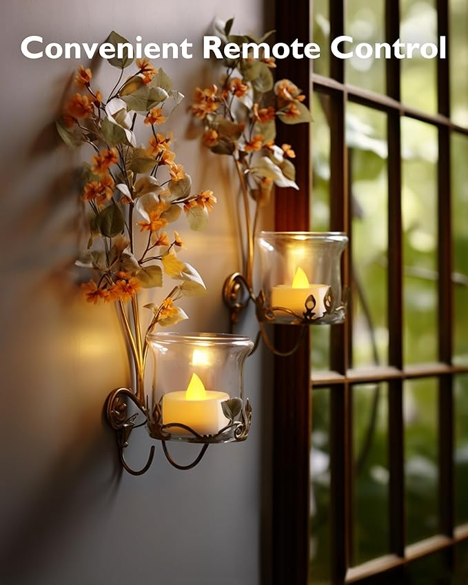 Homemory 24pcs Flameless LED Tea Lights - Image 2