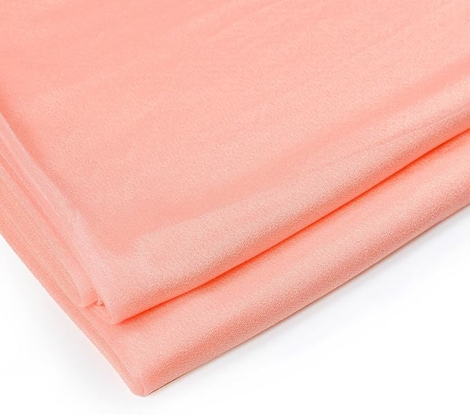 VDS Pack of 2 Panel Wedding Arch Draping Fabric Sheer Chiffon Fabric Drapery - Image 7