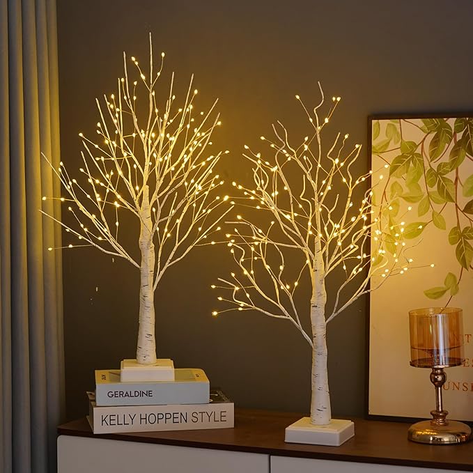 2 Pack 144 LED Artificial Tree Lamp - Image 5