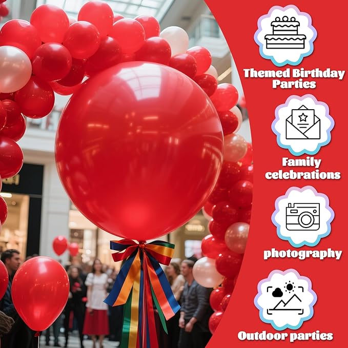 KAWKALSH Red Balloons - Image 3