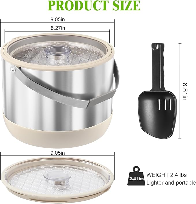 5Quart/4.8L Insulated Ice Bucket - Image 5