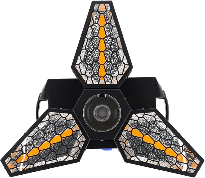 Rockville Leaf Spinner 250W 3-in-1 Rotating DJ Stage Light by Rockville