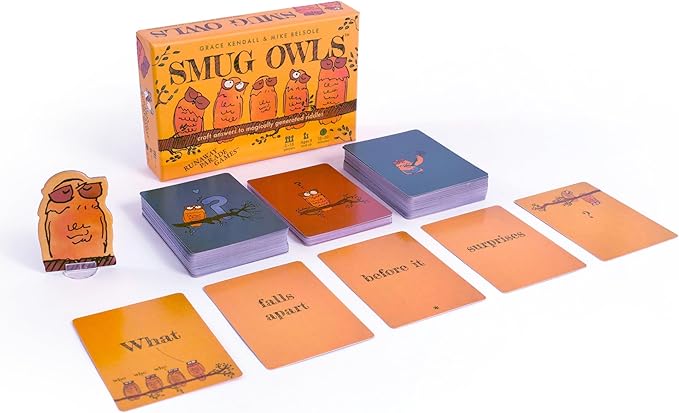 Runaway Parade Games Smug Owls Card Game - Image 2