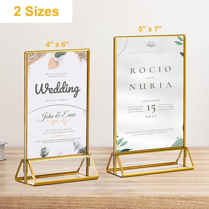 6 Pack Acrylic Sign Holder - Image 4