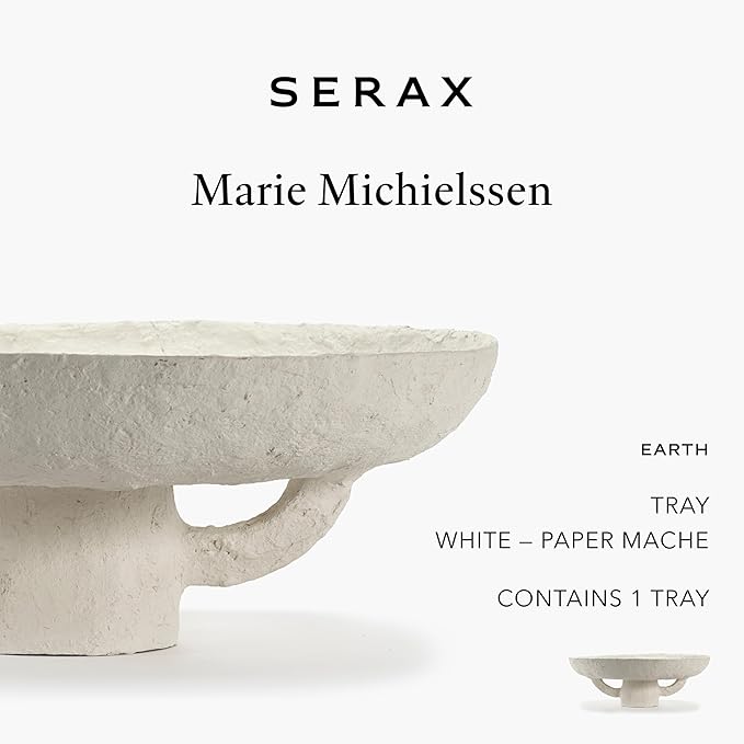 Serax Decorative Tray | Earth interior accessories by Marie Michielssen | Paper - Image 3