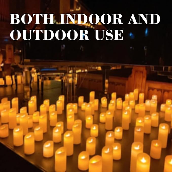 72-Pack LED Flameless Candles - Image 6