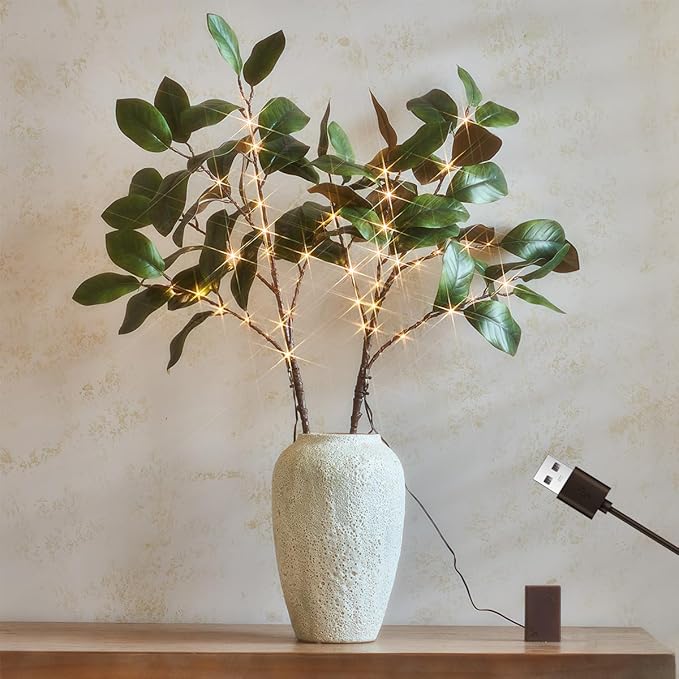 Fudios Magnolia Branches Lights by Fudios