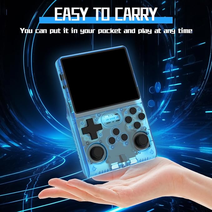 FVBADE R40S PRO Handheld Game Console 3.5 inch IPS Screen Mini Retro Console - Image 6