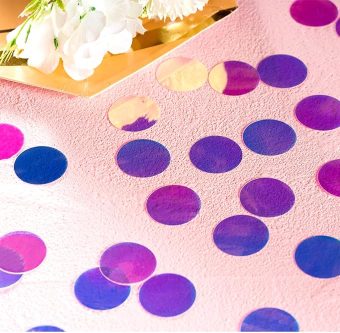 Iridescent Confetti Holographic Table Decoration - Image 3