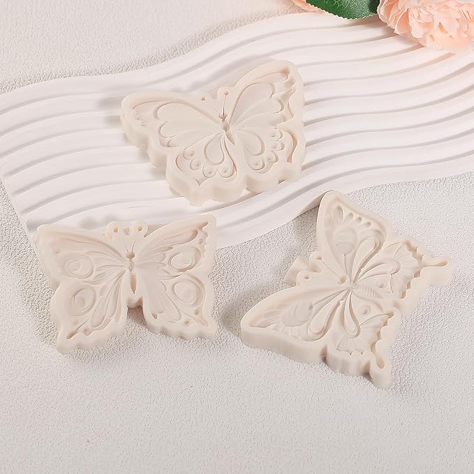 1Pcs Butterfly Silicone Mold, Chocolate Fondant Molds Butterfly Resin Mold - Image 3