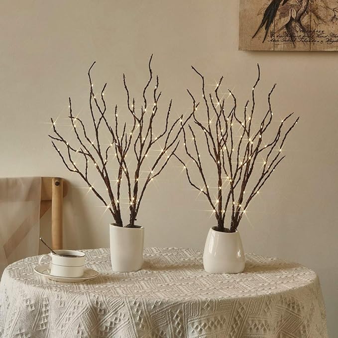 Fudios Lighted Branches 18IN 70 Warm White LED by Fudios