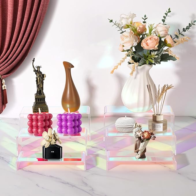 Iridescent Acrylic Display Risers - Image 2