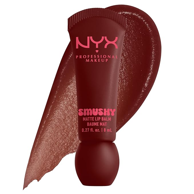NYX PROFESSIONAL MAKEUP Smushy Matte Lip Balm, Tinted Lip Moisturizer by NYXProfessionalMakeup