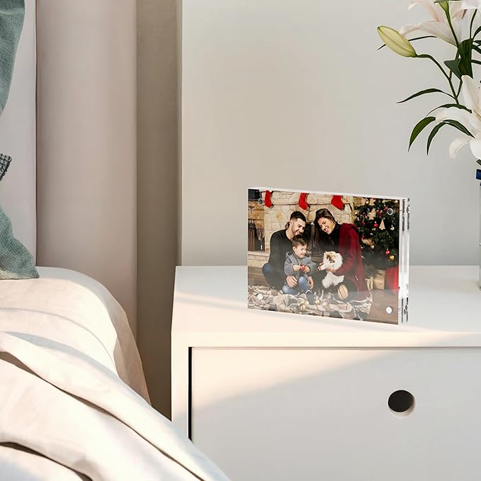 3.5x5 Acrylic Picture Frame 1 Pack, Desktop Display Decor Gift - Image 6