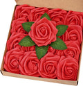 BLEUM CADE 16Pcs Artificial Flowers Fake Roses by BLEUMCADE