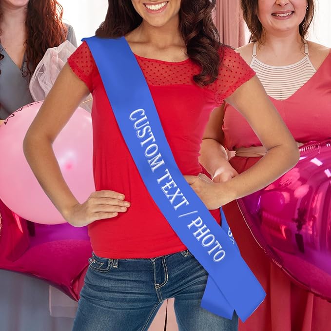 Custom Sash, Personalized Birthday Sash - Image 8