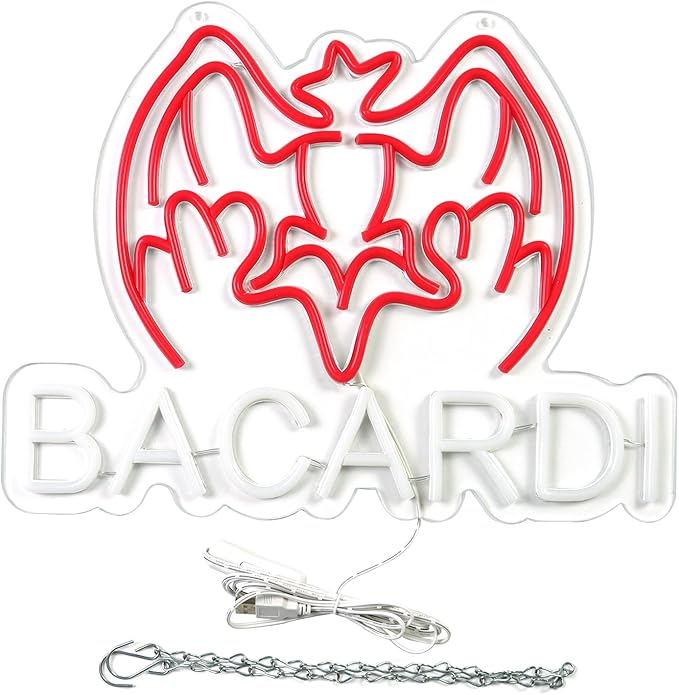 Bacardi Rum neon commercial sign - Image 6