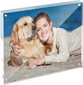 TWING 3.5x5 Inch Acrylic Picture Frame Horizontal Magnet Double Sided Photo by TwingRepublic