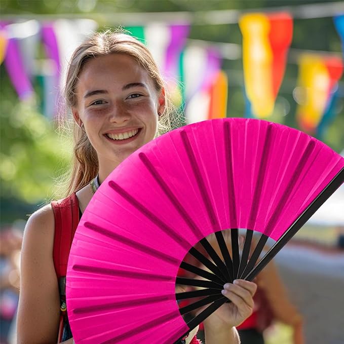 13inch Large Rave Fan Popping Clacking Fans - Image 5
