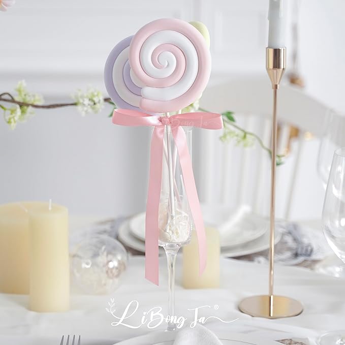 50 PCs Pink Bow 5 Inch Long Tail Bows - Image 2