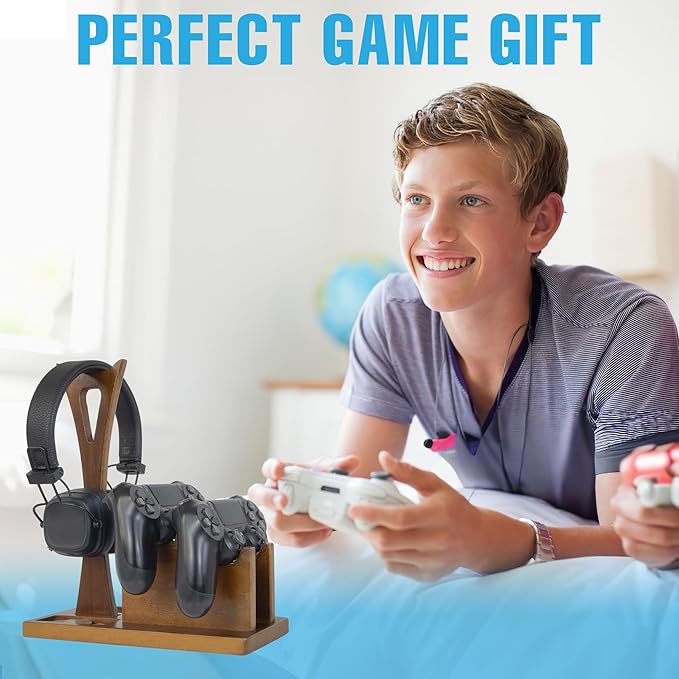 Game Controller Holder Gifts for Gamers to Organize Gaming Accessories & - Image 7