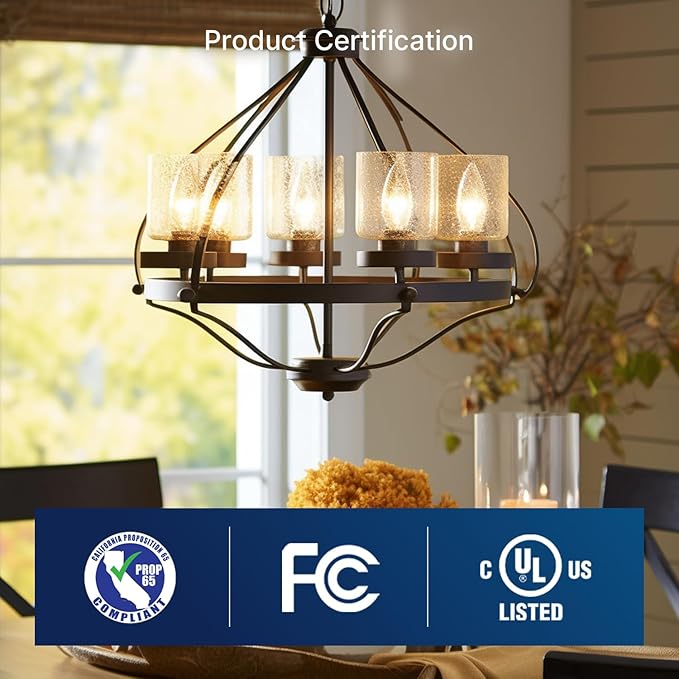 FLSNT 60W Equivalent LED Chandelier Light Bulbs, Dimmable LED B11 E26 - Image 5