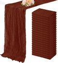 20 Pack Terracotta Cheesecloth Table Runner 10FT Boho Rustic Cheese Cloth Table by FoliafeelHome